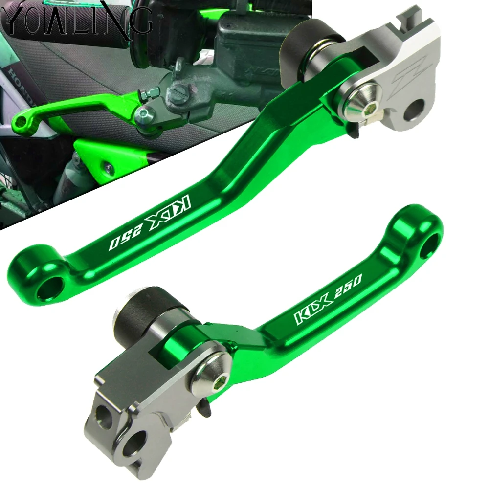 Для Kawasaki KLX250 KLX 250 2008 2009 2010 2011 2012 2013 2014 2015 2016 Мотоцикл Байк Ручка складной тормозной