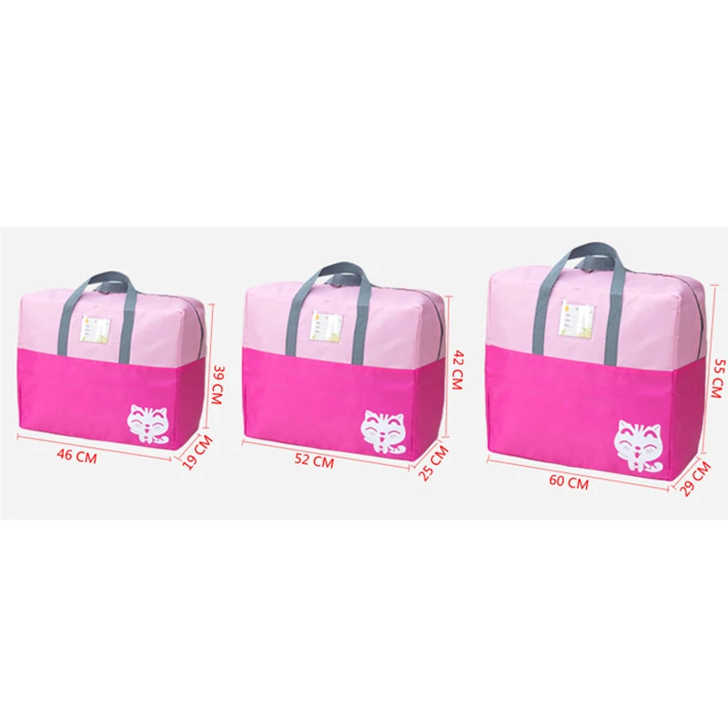 Органайзер для шкафа большой емкости с мультипликационным принтом животных