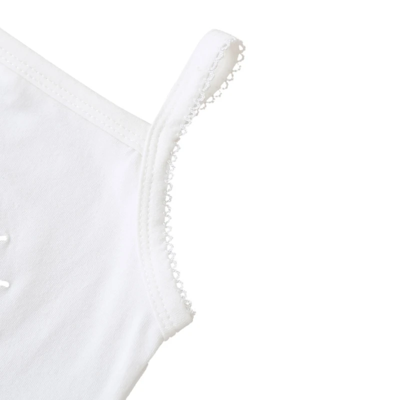 

3Pcs New Infant Newborn Baby Girls Sleeveless Sling Vest Rompers+Casual Solid Color Plaid Shorts+Bow-Tie Headband 0-18M