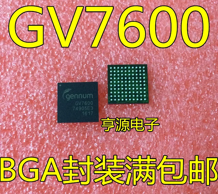 

Free shipping GV7600-IBE3 GV7600 BGA 10PCS/LOT