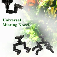 adjustable universal spray misting nozzle garden greenhouse irrigation sprinkler aquarium reptile humidity nebulizer