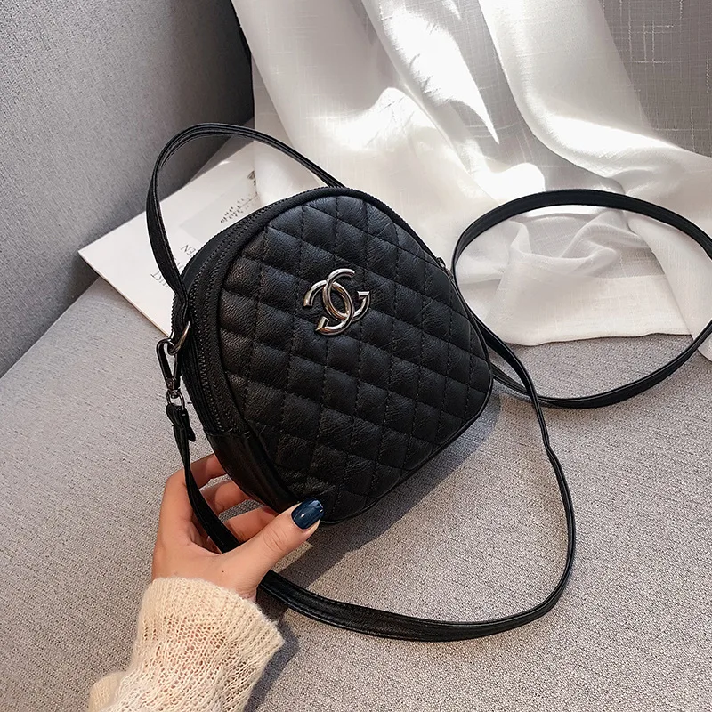 Новая сумка сумки новинка 2019 модная маленькая сумка-мессенджер черная дикая