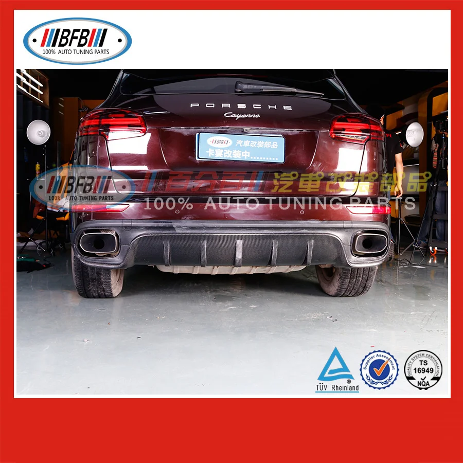 

Suitable for Specially Bfb Used Retrofitting Carbon Fiber Guard Board of Porsche Cayenne, and Refitting Rear Lip
