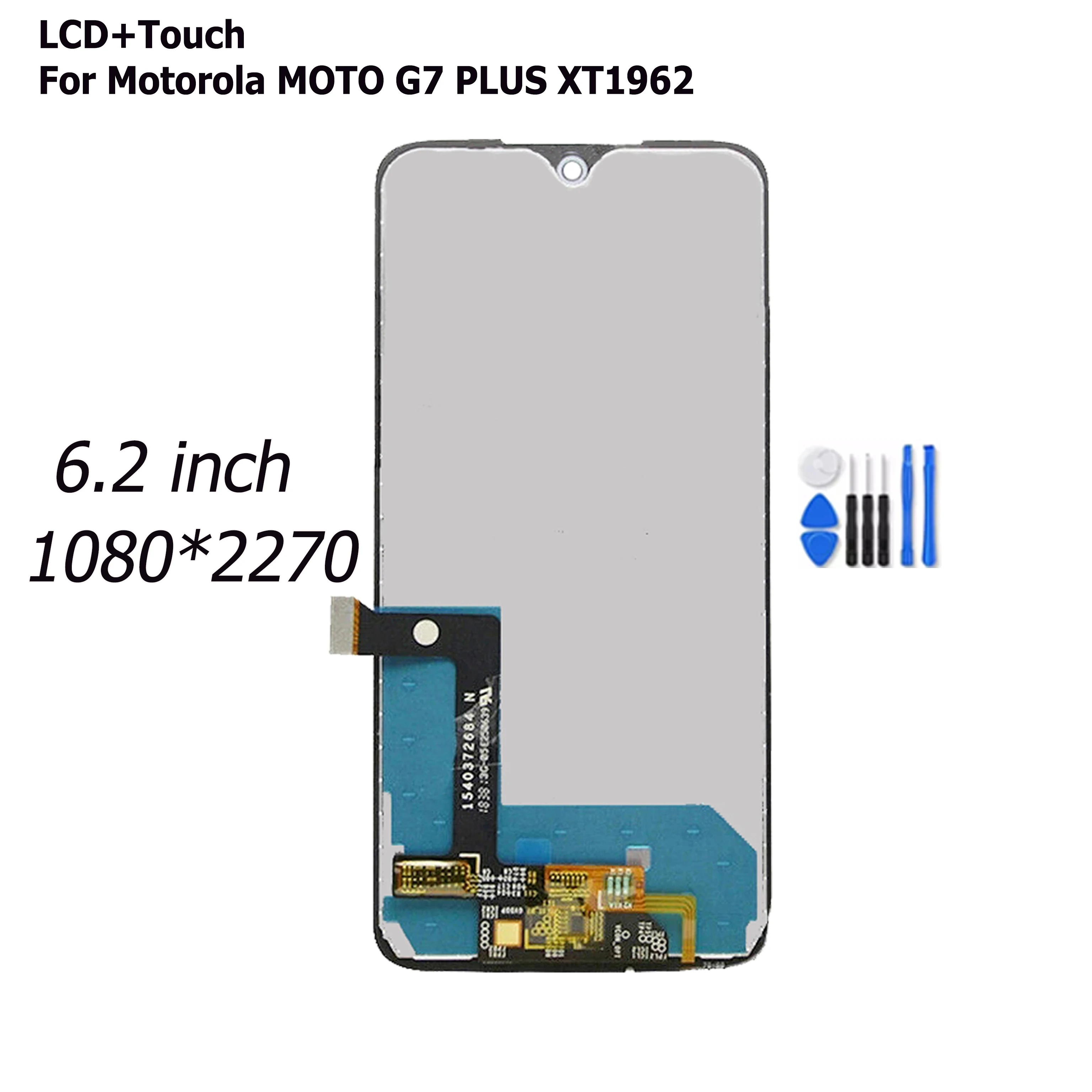 ЖК-дисплей 10 шт./лот для Motorola Moto G7 PLAY xtчила POWER XT1955 PLUS с сенсорным экраном и