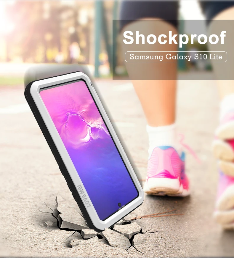 Оригинальный мощный чехол Love Mei для Samsung Galaxy S10 Lite 6 7 дюймов ударопрочный