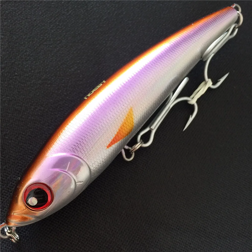 Isca de Pesca Noeby Mar Stickbait Lápis Iscas Isca Seawater Naufrágio Wobbler Baixo Artificial 2 Pçs 16cm Nbl9062 4 de pesca stickbait lápis iscas isca seawater