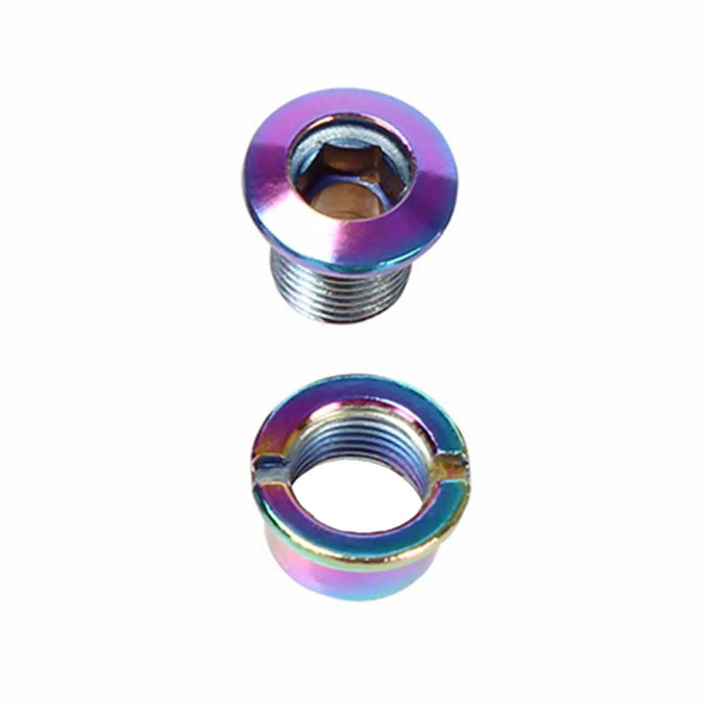 

Chainring Bolts Screws Colorful Crankset High Strength Road Bike Bicycle