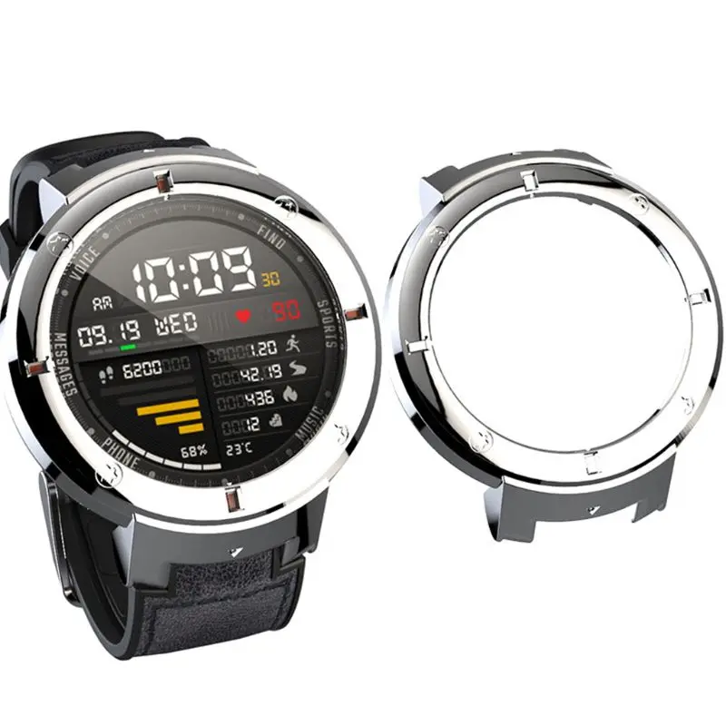 Ударопрочный ультратонкий жесткий защитный чехол для смарт часов Huami Amazfit Verge с