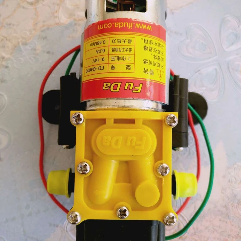 Водяной насос высокого давления 12 В самовсасывающий водяной для перекачки масла