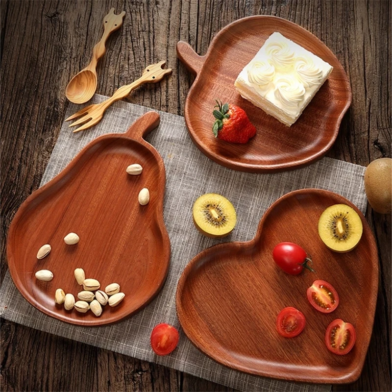 

Tea Coffee Dessert Dinner Fruit Food Plates Storage Vinegar snack sauce dishes gourd heart Shape Plate Dishes Trays