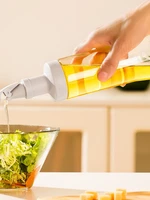 500ml olive oil vinegar glass dispenser gravy boat pouring device cooking wine condiment storage bottle