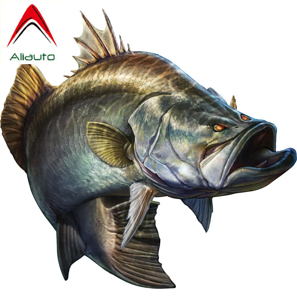 Забавная Автомобильная наклейка Aliauto для рыболовных войск полноцветная с