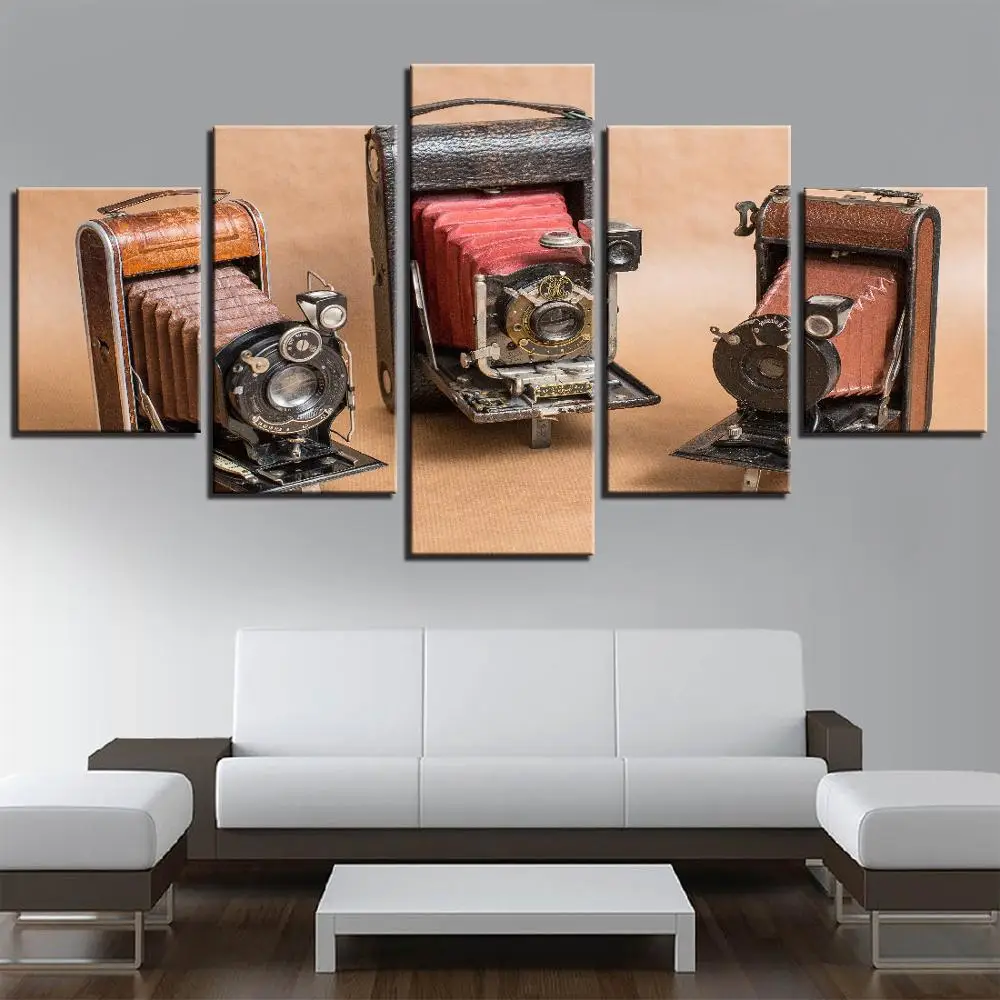 5 шт. Картина на холсте ретро и древние постеры электронные фотографии для дома