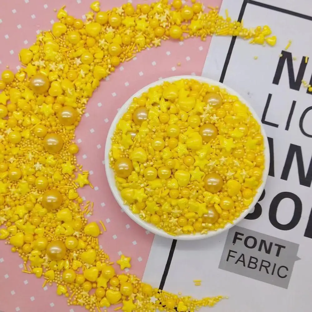 Съедобная форма желтые крапинки в форме сердца инструменты для украшения чашки