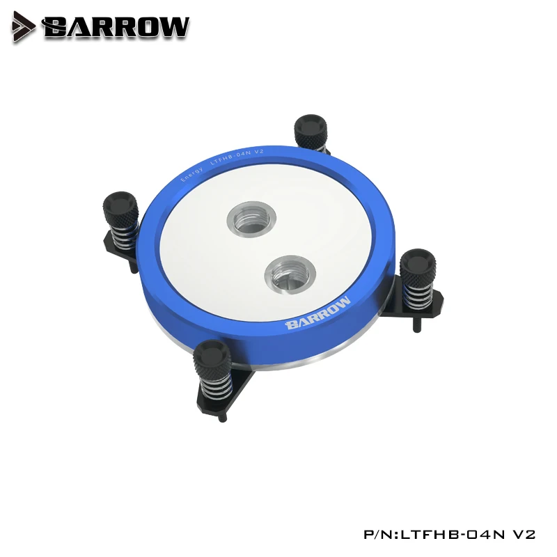 Водяной блок Barrow CPU для INTEL LGA 1150 1151 1155 1156 акриловый + медный радиатор RGB 5 В GND до 3PIN