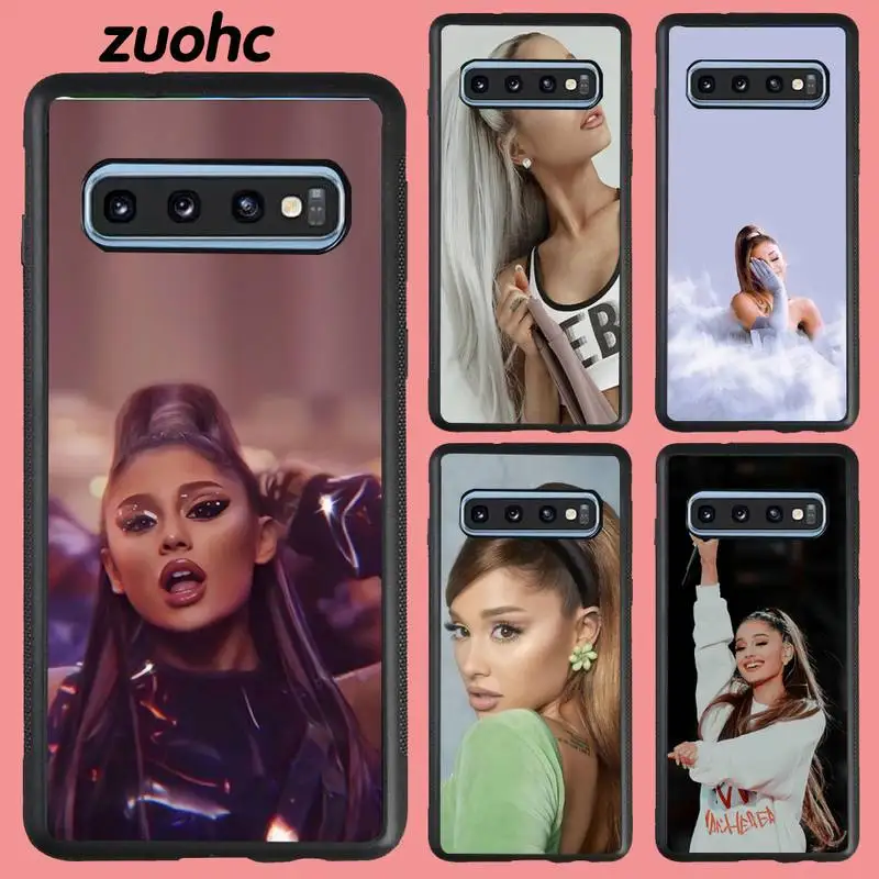 

Ariana Grande Phone Case Acrylic Plexiglass TPU For Samsung Galaxy S8 S7 S9 S10 S10e S20 PLUS ULTRA S6edge