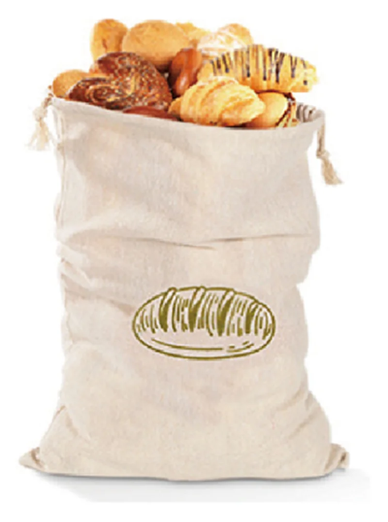 Хит продаж, льняные пакеты для хлеба, многоразовая сумка на шнурке для булочек, сумка для домашнего ремесленного хлеба, льняные пакеты для хлеба для багета