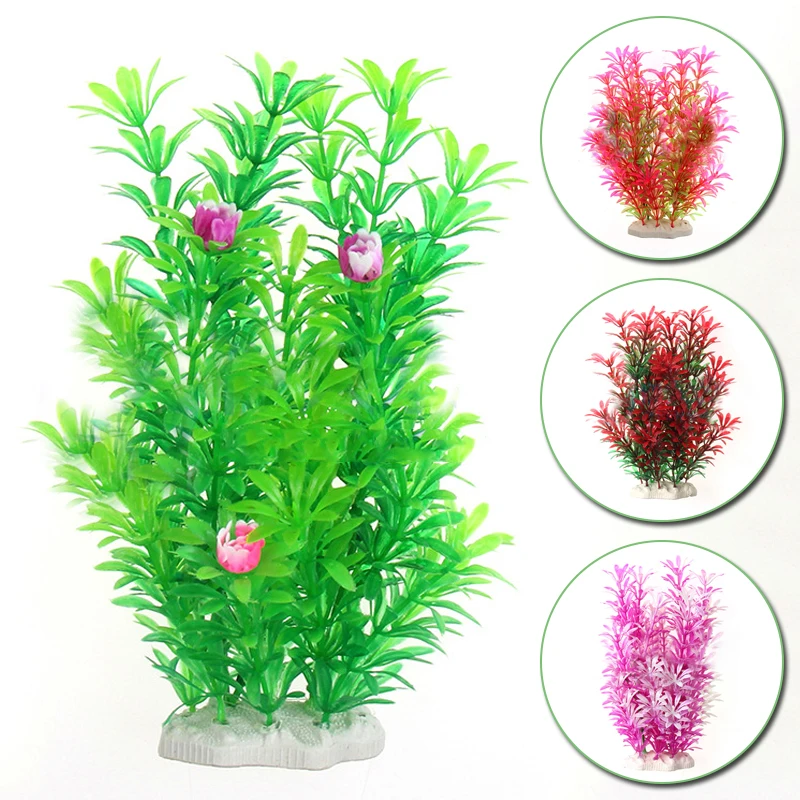 

Plastic Simulation Water Grass Artificial Aquatic Plants Aquarium Fish Tank Landscape Ornament Water Plants Decor