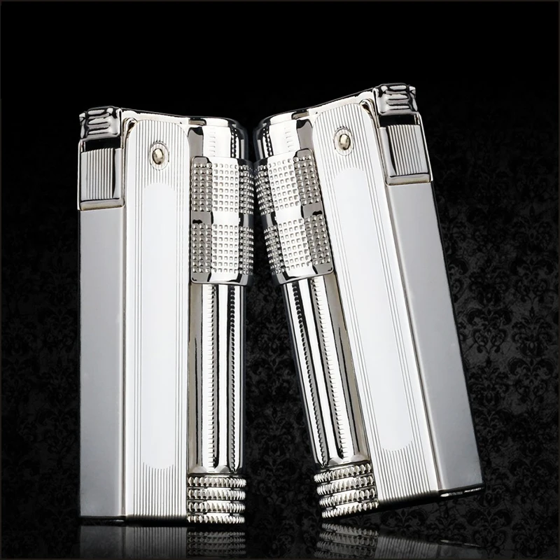 

Lighter Stainless Steel Original Oil Gasoline Cigarette Lighter Cigar Fire Creative Petrol Kerosene Lighters
