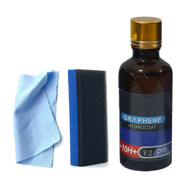 

30-50ml 10H Anti-Scratch Auto Ceramic Glass Coat Liquid Hydrophobic Paint Care Polish Super Detailing Coating For Car Styling