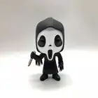 Хэллоуин маскарадный человек кричащий гримаса рука офис Мальчик Модель игрушка крик призрак лицо