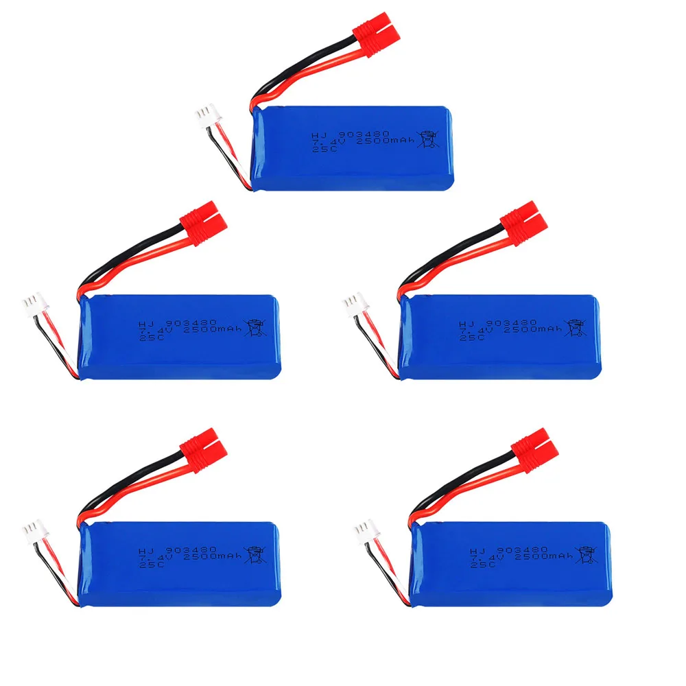 Аккумуляторная батарея 7 4 В 903480 для игрушек Syma X8C X8W X8G запчасти радиоуправляемых