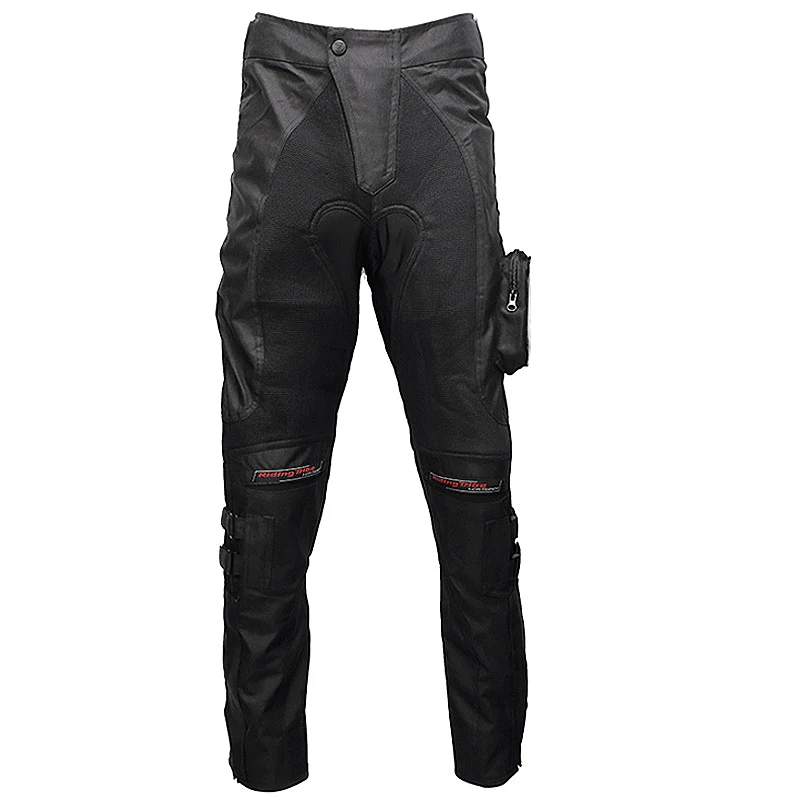 Men's Summer Motorcycle Racing Pants Protection Clothes Motorbike Foot Riding Gear Guard Knee Drop Resistance Pads Trousers