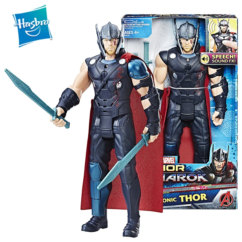 

Hasbro Marvel The Avengers Thor 3 Electric Doll Thor B9970 Sound Boy Toy Anime Figure Anime Figures