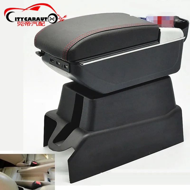 Городской автомобильный подлокотник CITYCARAUTO большое пространство + роскошный USB