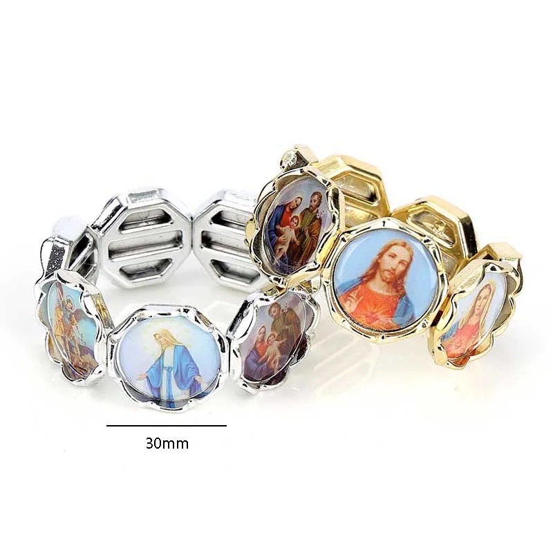 Великий Крест Иисуса Девы Марии Святого браслет инри крест Христа стиль