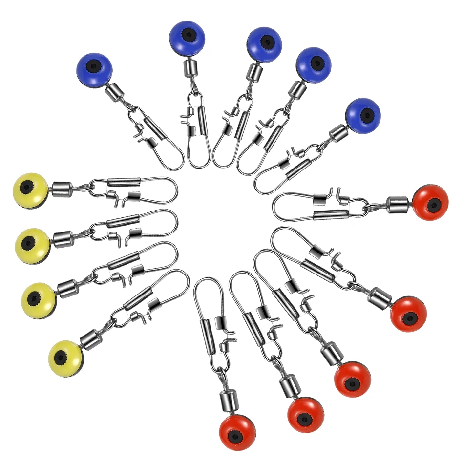 100PCS Fishing Float Bobber Stops Space Beans Swivel Connectors Wobbler Sea Fishing Saltwater Metal Plastic Tools Accessories