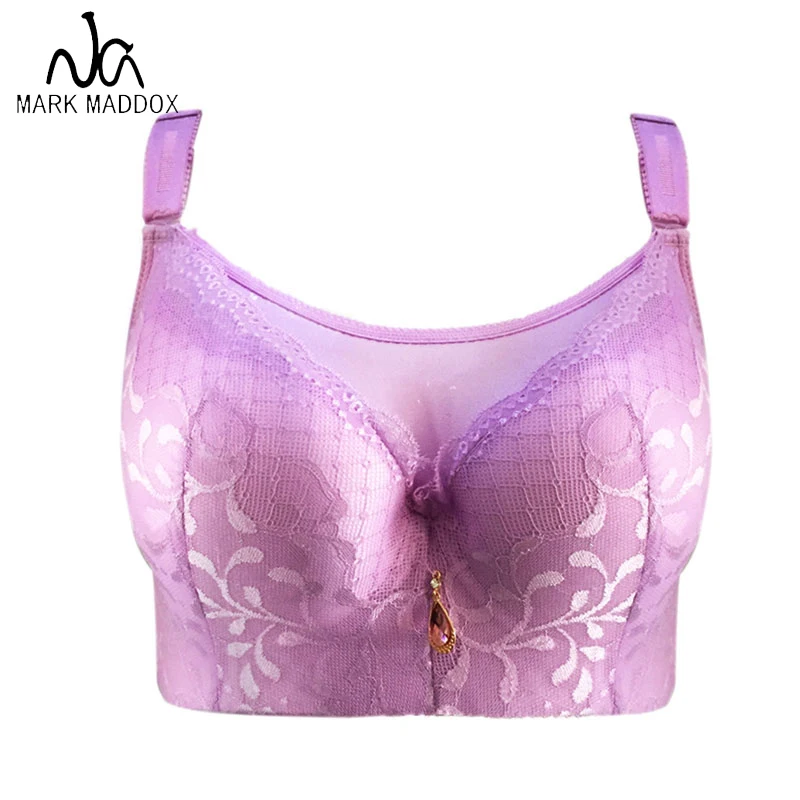 Бюстгальтеры большого размера пуш ап бюстгальтеры с большой чашкой C D E кружевное