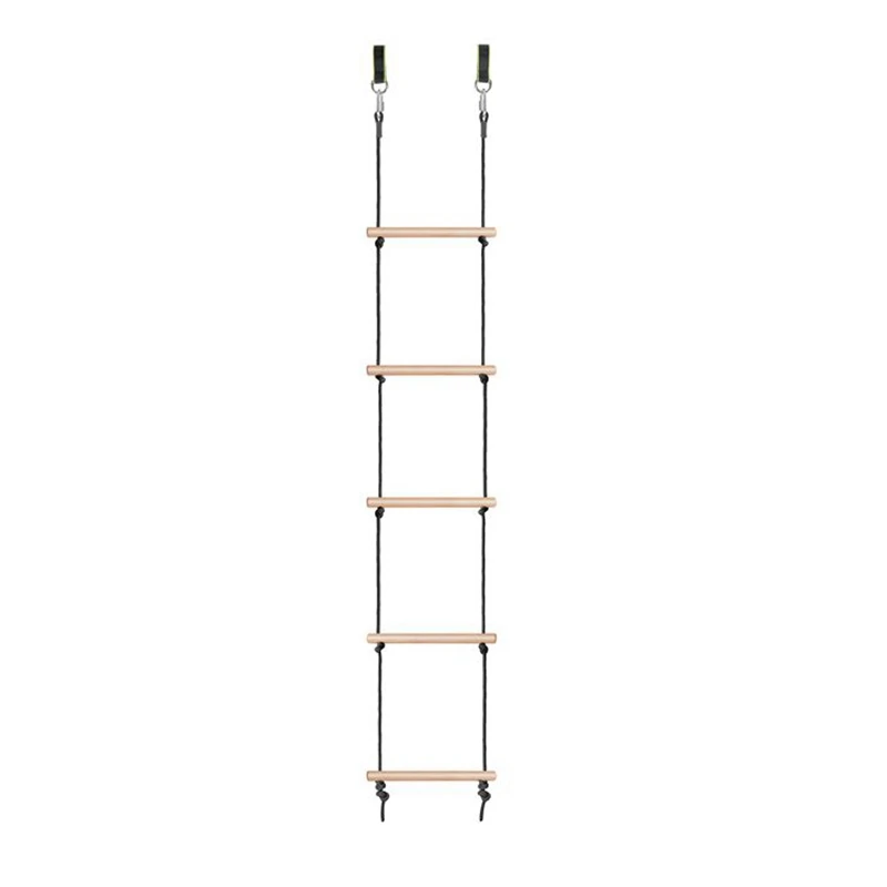 

5 Rungs Rope Ladder Kids&Adults Climbing Game Funny Game Toys for Swing Accessories Tree House Playground Play Set