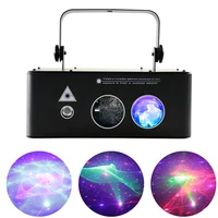 mini rgb 3in1 pattern projector christmas lights laser scanner light family party bar dj disco dmx512 control stage effect light