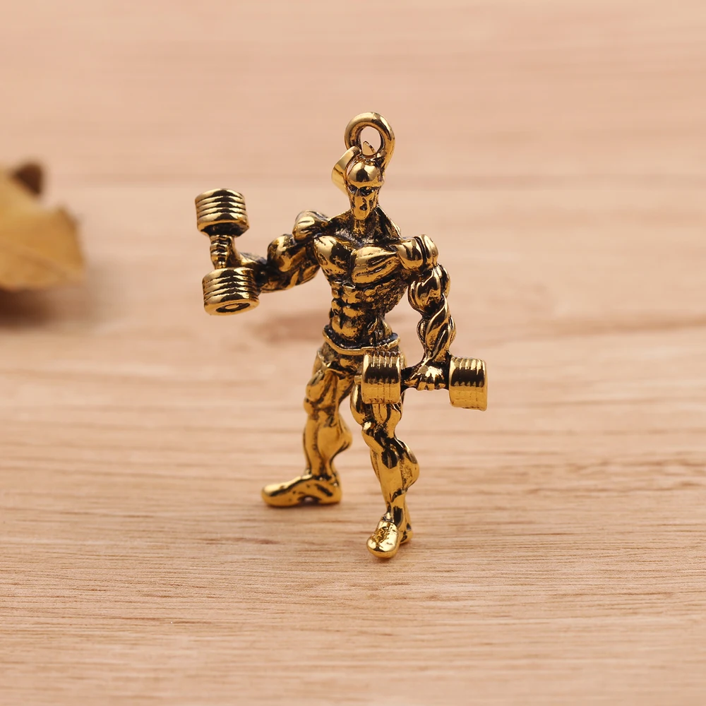 Трехмерное мужское колье для атлетики ожерелье в стиле хип-хоп уличный стиль