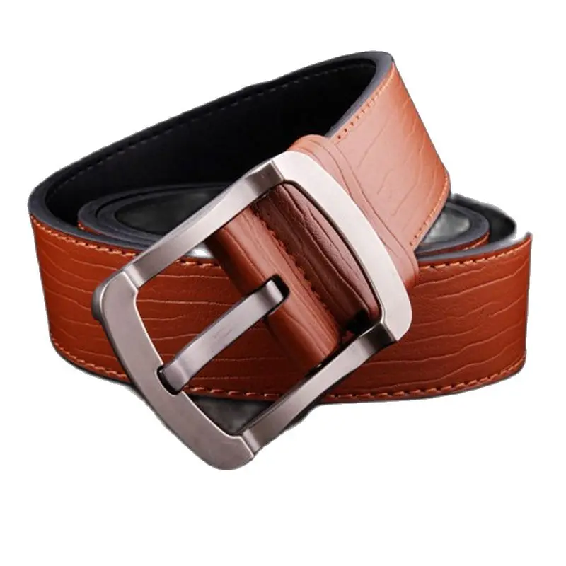 2021 новый подростков Ремни Для мужчин s Однотонная одежда поясом из искусственной