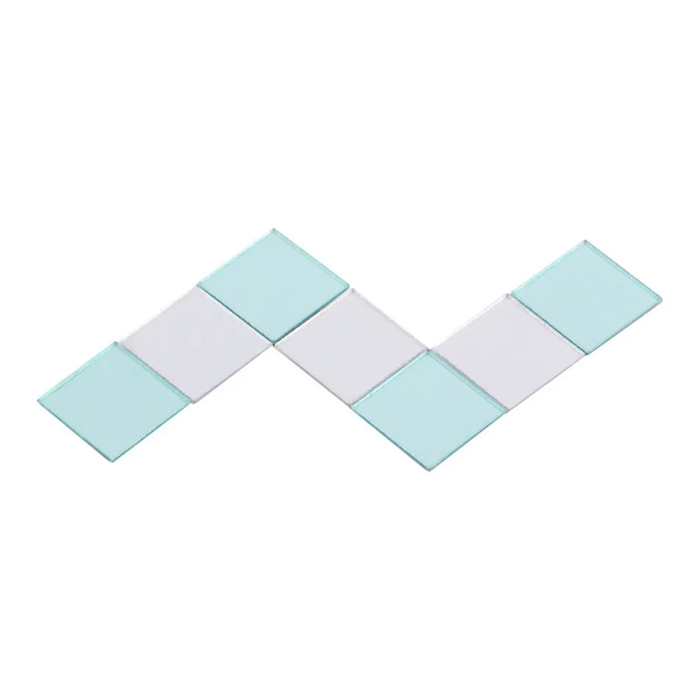 100 шт./компл. Настенная Наклейка сделай сам зеркальная мозаичная плитка 3D дома