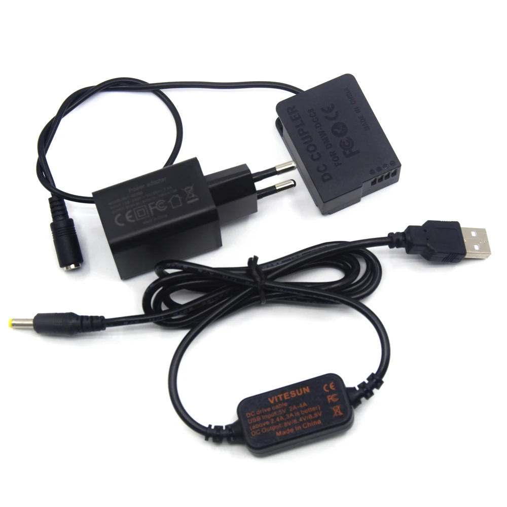 USB кабель для зарядного устройства DE A79 BLC12 BLC12E поддельная батарея Lumix DMW DCC8 FZ2000 FZ300