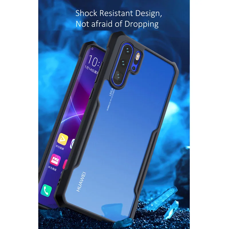 Для Huawei P30 Pro чехол XUNDD кремния подушки безопасности противоударный для телефона