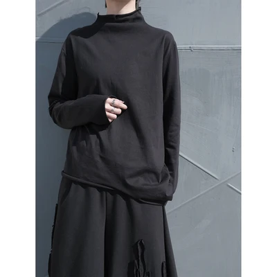 Темно-новый осенний стиль маленькое асимметричное хлопковое нижнее белье с