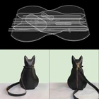 1 Набор, женская сумка-трафарет с рисунком кошки