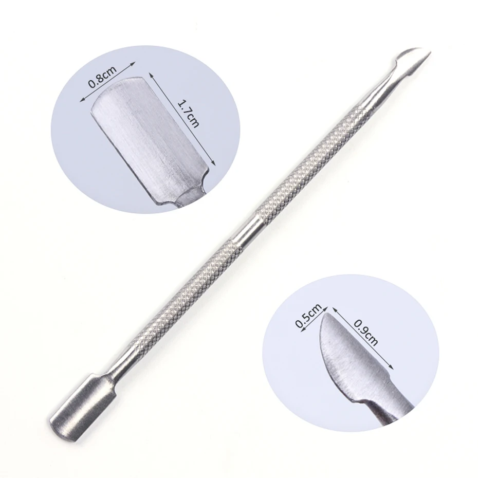 3 шт. маникюрный набор 2 способа кутикулы толкатель кусачки для ногтей Ножницы