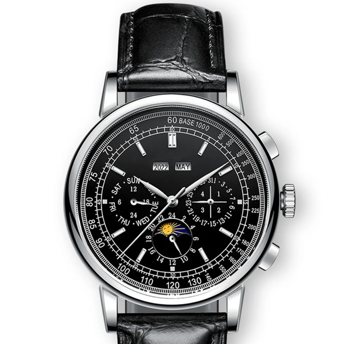 Часы наручные мужские с логотипом на заказ люксовые многофункциональные