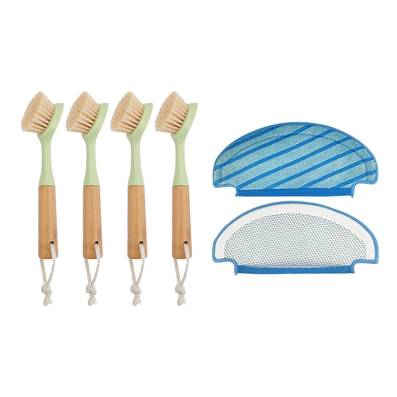 

4 шт., салфетки для мытья посуды и уборки Ecovacs Sweeper OZMO T8 AIVI