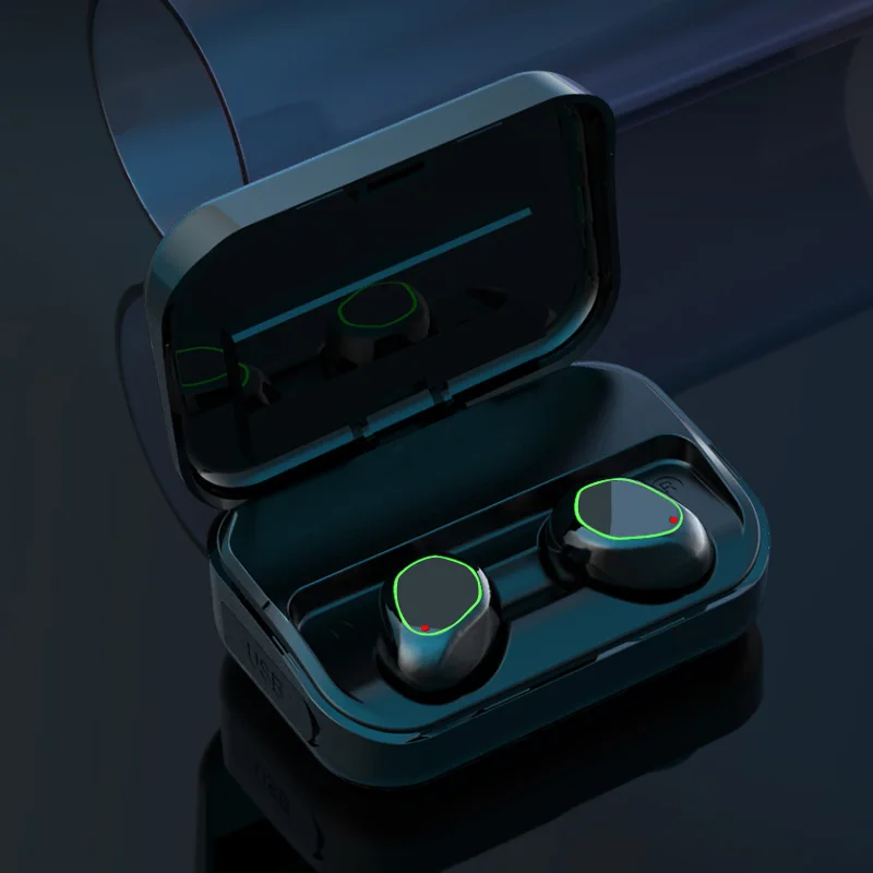 

TWS-стереонаушники с поддержкой Bluetooth 5,0 и зарядным футляром на 3500 мА · ч