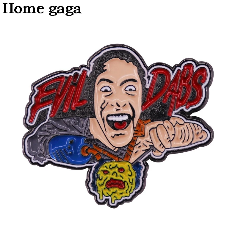

DB468 Homegaga Pin For Backpack Horror Movie Enamel Pins Badges On Clothes Metal Badges Jewelry Gift For Friends