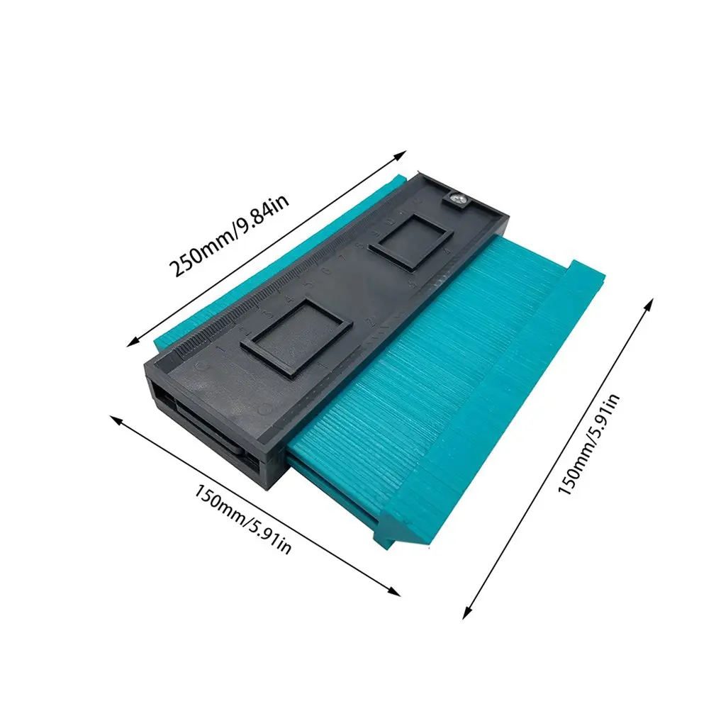 

Irregular Contours Profile Gauge Tiling Laminate Tiles Edge Shaping Wood Measure Ruler Woodworking Tools