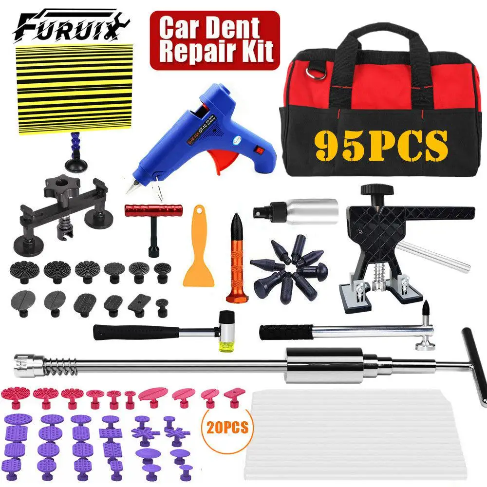 

Car Body No Paint Dent Repair Tool Dent Repair Kit Car Dent Puller Removal Tool Car Dent Puller Dent Remover Auto Repair Tool