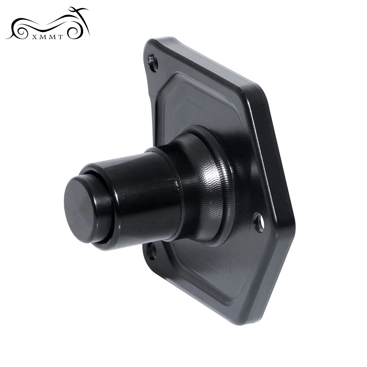 Черная/хромированная соленоидная крышка пусковая кнопка 1991-2017 для Harley Softail XL FLT Dyna