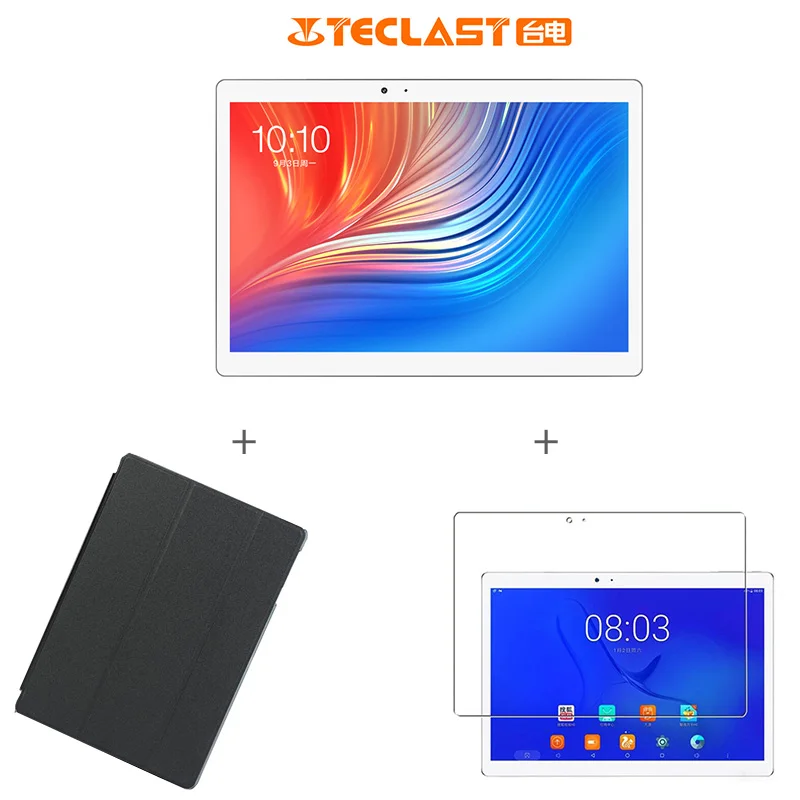 ad case ad gl Teclast T20 Helio X27 Deca Core 4 Гб ram 64G Dual 4G SIM Android 7,0 OS 10,1 дюймовый планшет - Комплект: ad case ad gl